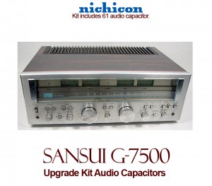 Sansui G-7500 Upgrade Kit Audio Capacitors