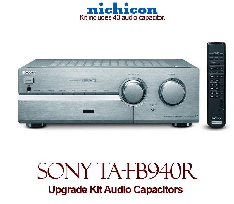 Sony TA-FB940R Upgrade Kit Audio Capacitors
