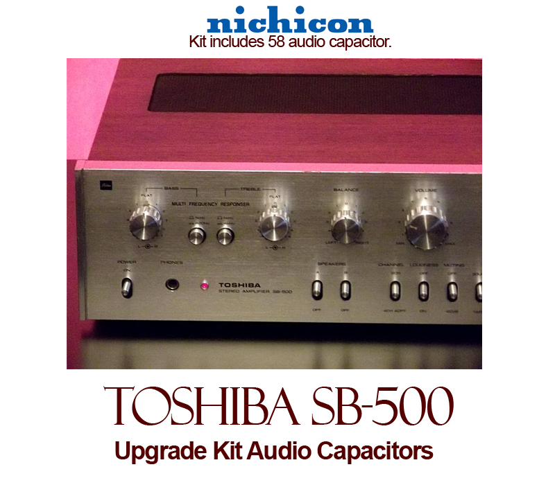 Toshiba SB-500 Upgrade Kit Audio Capacitors