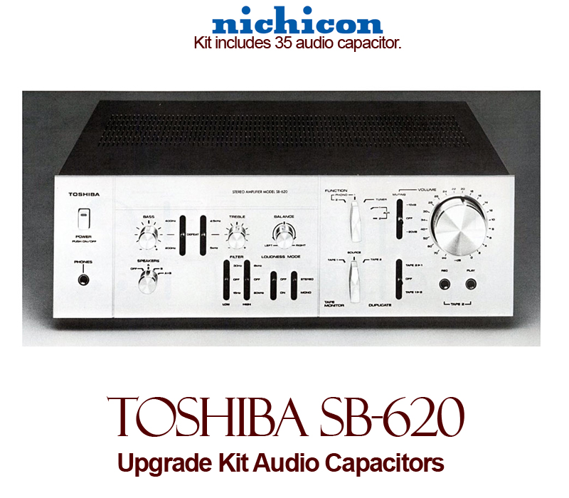 Toshiba SB-620 Upgrade Kit Audio Capacitors