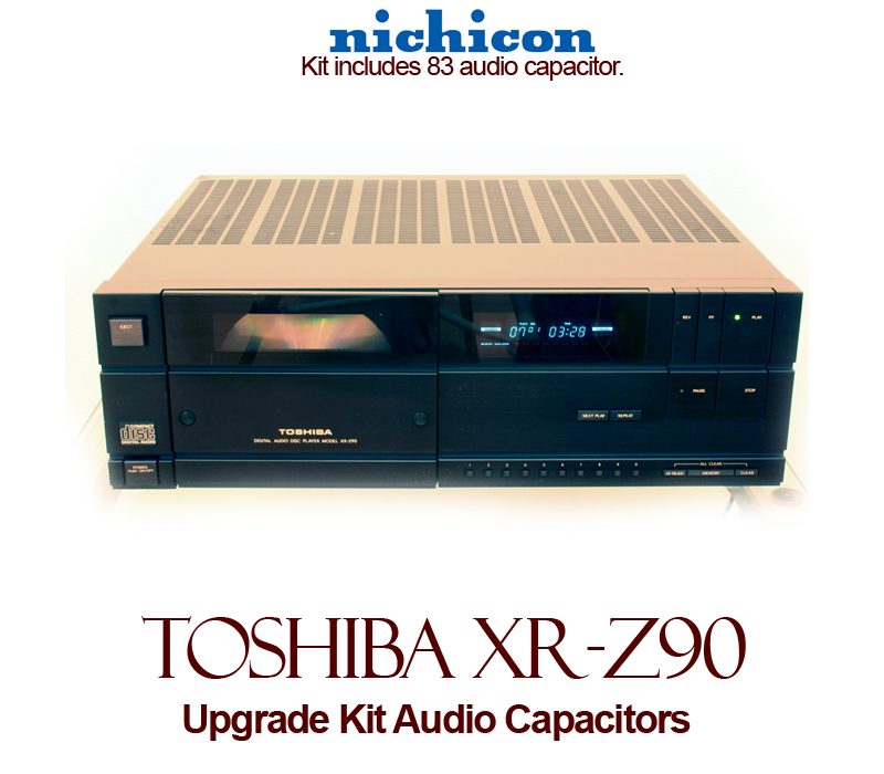 Toshiba XR-Z90 Upgrade Kit Audio Capacitors