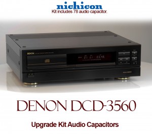 Denon DCD-3560 Upgrade Kit Audio Capacitors