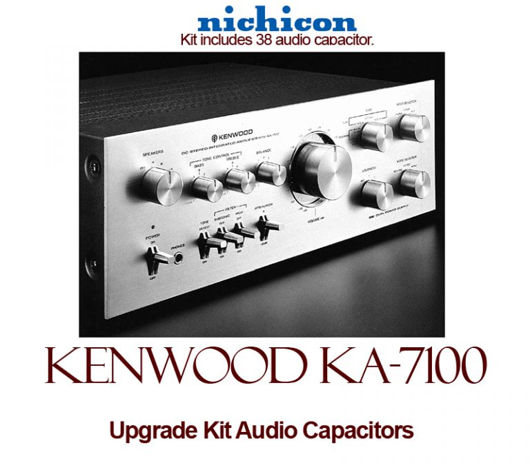 Kenwood KA-7100 Upgrade Kit Audio Capacitors
