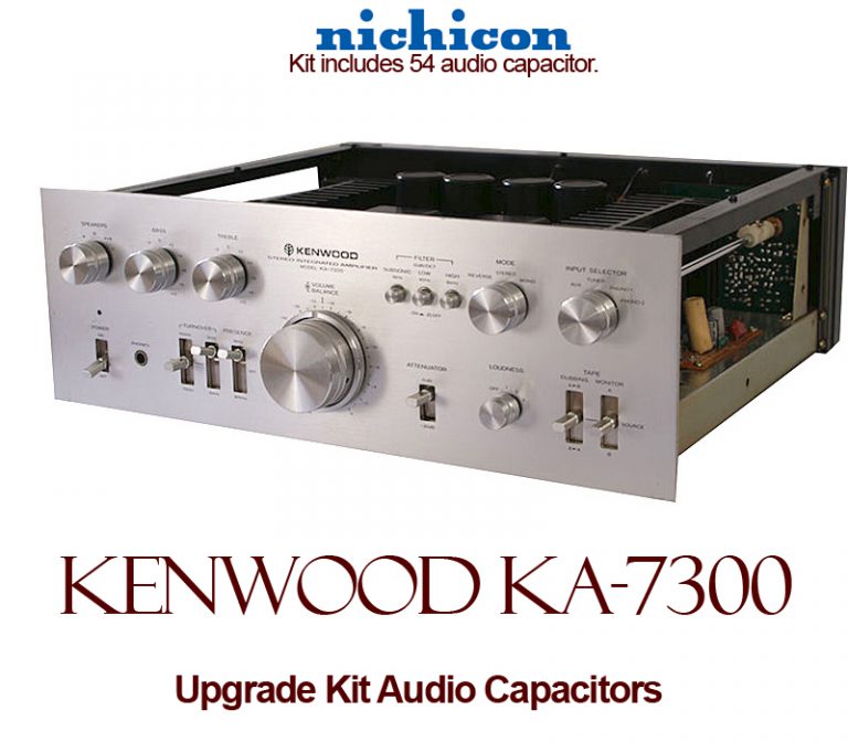 Kenwood KA-7300 Upgrade Kit Audio Capacitors