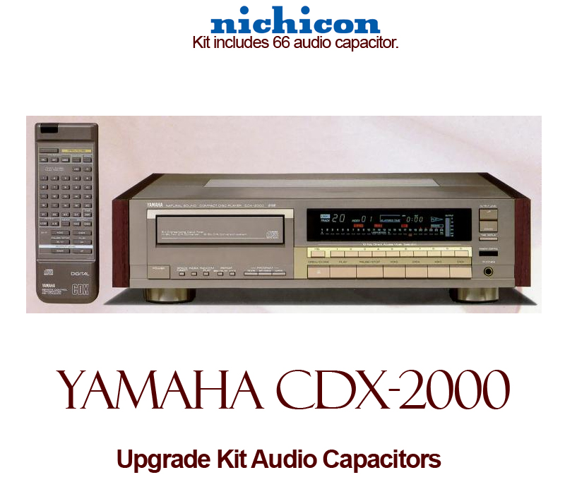 Yamaha CDX-2000 Upgrade Kit Audio Capacitors
