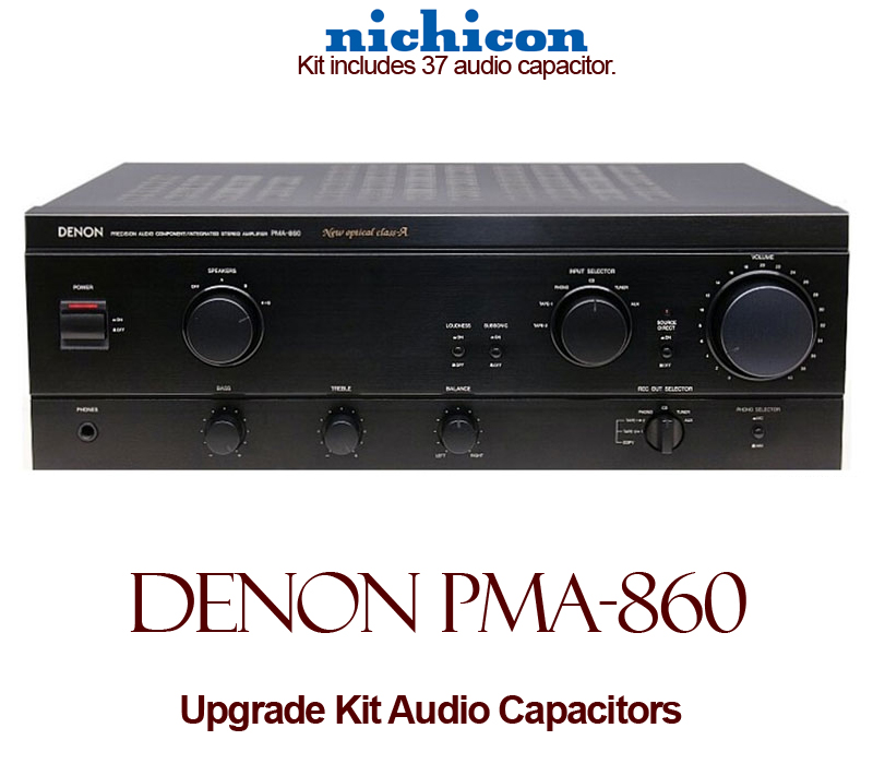 Denon PMA-860 Upgrade Kit Audio Capacitors
