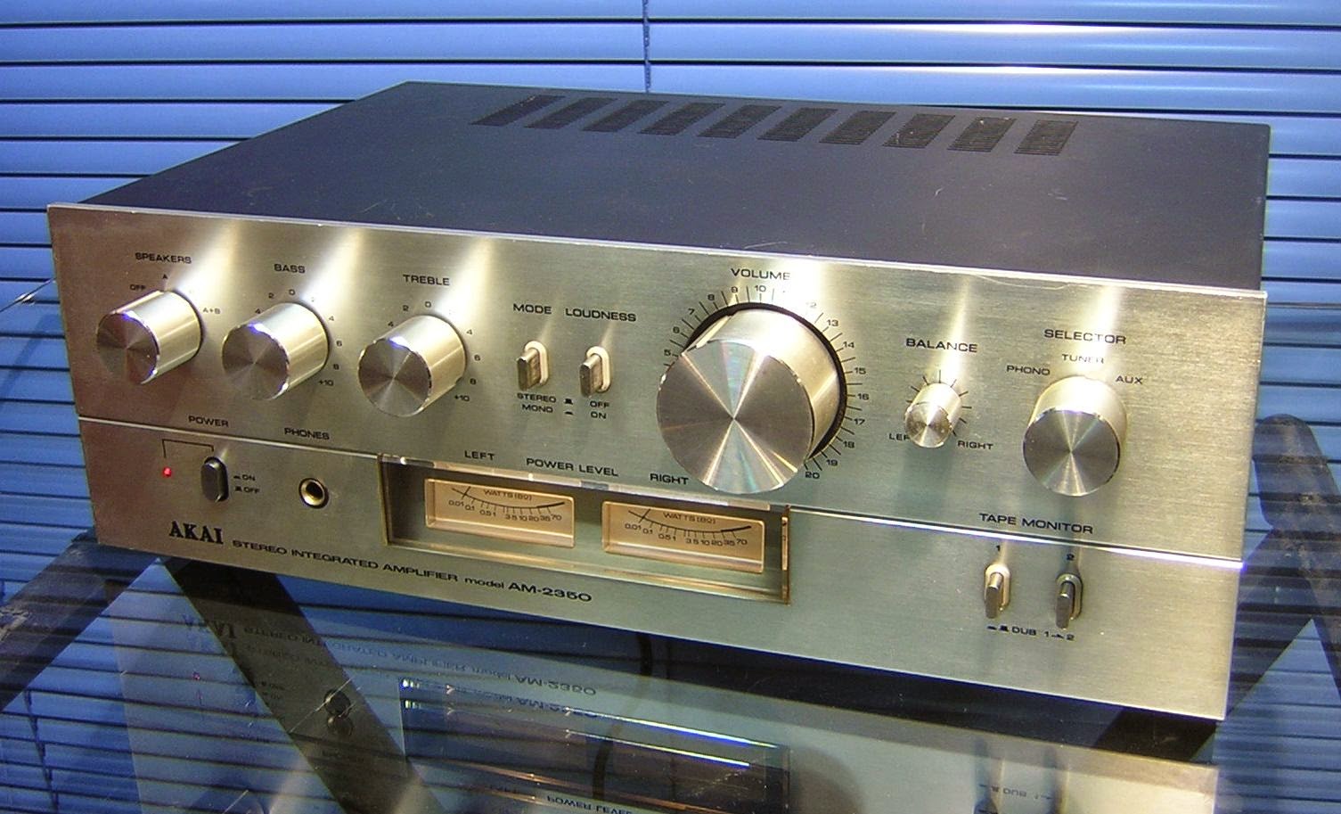Akai AM-2350 Amplificador-Parts-Interruptor De Encendido-Original 