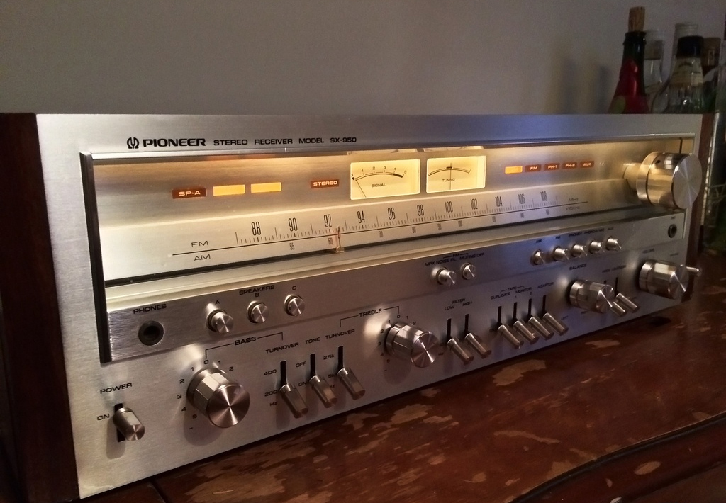 Pioneer SX-950 Stereo Receiver Owners Manual 