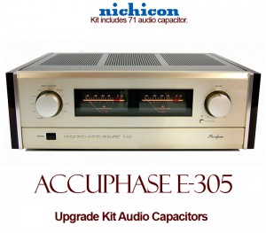 Accuphase E-305 Upgrade Kit Audio Capacitors