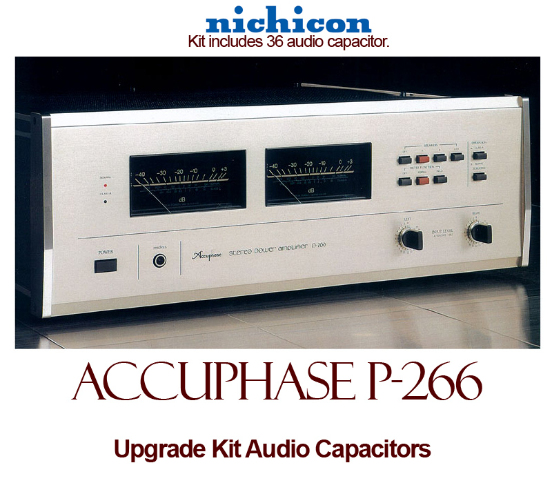 Accuphase P-266 Upgrade Kit Audio Capacitors