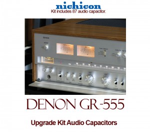 Denon GR-555 Upgrade Kit Audio Capacitors