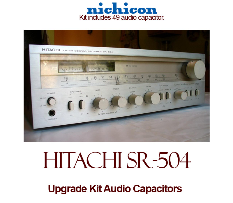 Hitachi SR-504 Upgrade Kit Audio Capacitors
