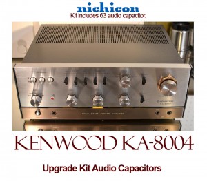 Kenwood KA-8004 Upgrade Kit Audio Capacitors