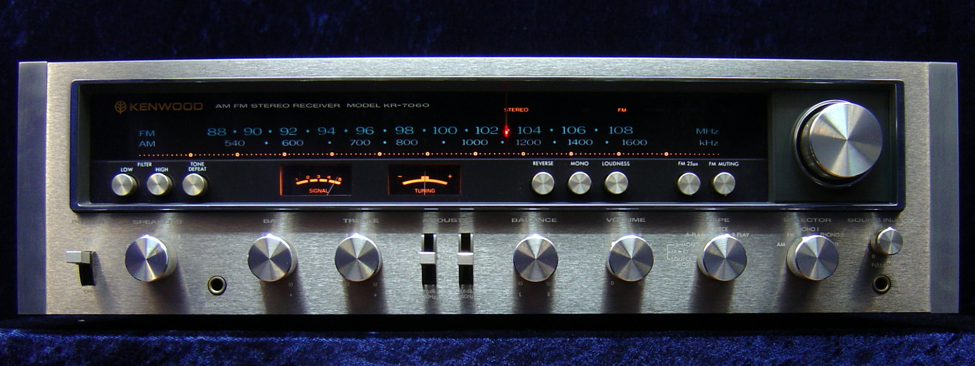 Kenwood KR-7060 Stereo Receivers Download Kenwood KR-7060 Service Manual, S...
