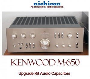 Kenwood Model 650 Upgrade Kit Audio Capacitors