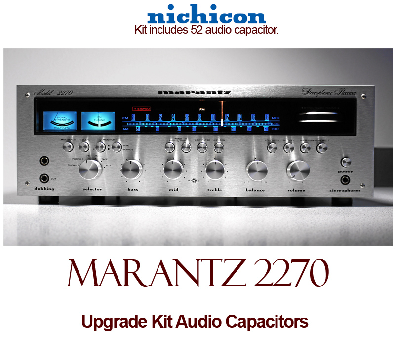 Marantz 2270 Upgrade Kit Audio Capacitors