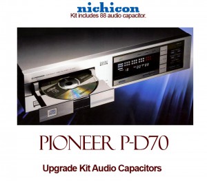 Pioneer P-D70 Upgrade Kit Audio Capacitors