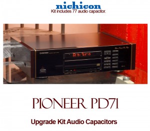 Pioneer PD-71 Upgrade Kit Audio Capacitors
