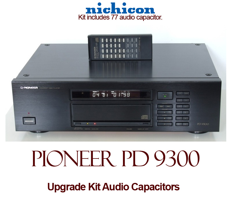 Pioneer PD-9300 Upgrade Kit Audio Capacitors