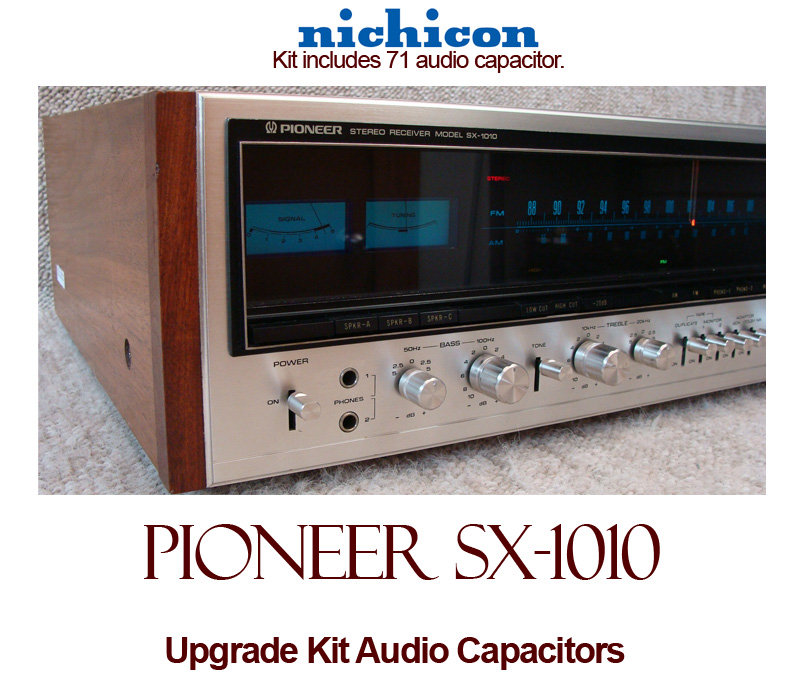 Pioneer SX-1010 Upgrade Kit Audio Capacitors