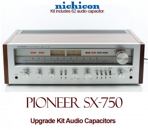 Pioneer SX-750 Upgrade Kit Audio Capacitors