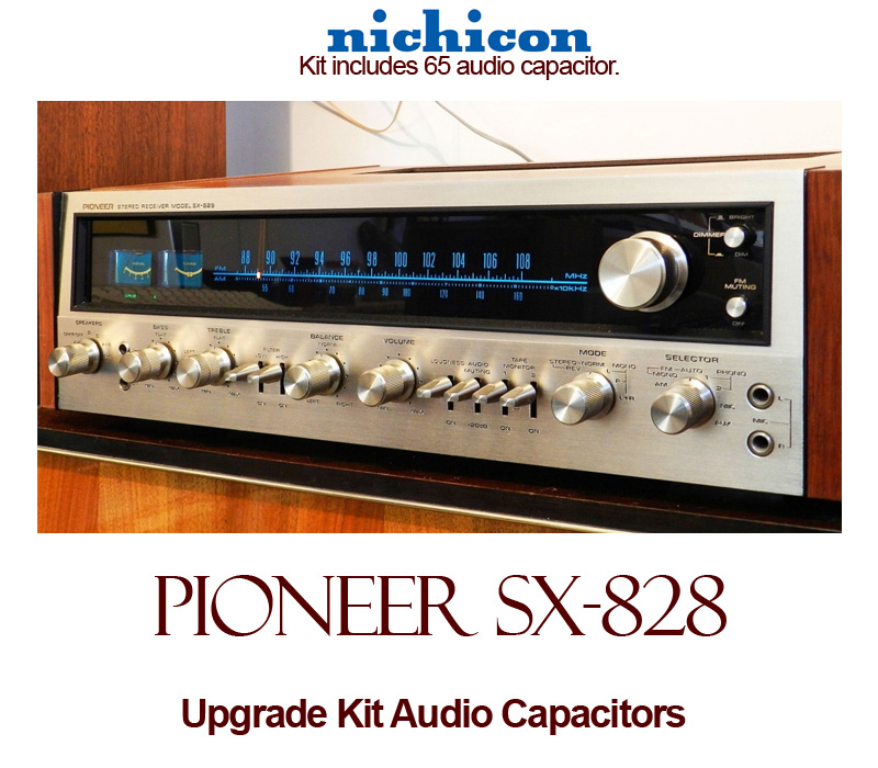 Pioneer SX-828 Upgrade Kit Audio Capacitors
