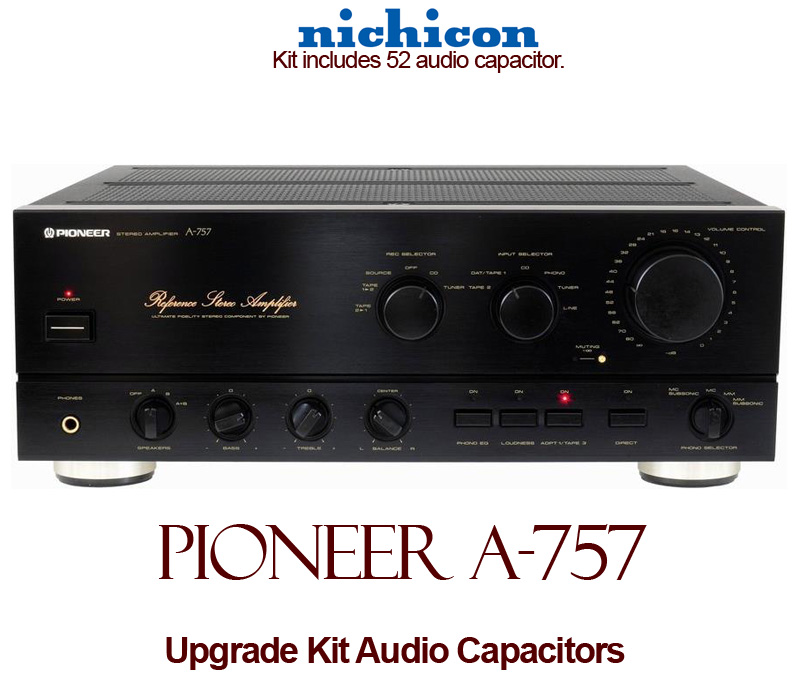 Pioneer A-757 Upgrade Kit Audio Capacitors