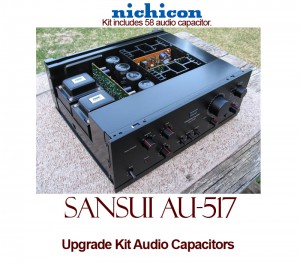 Sansui AU-517 Upgrade Kit Audio Capacitors