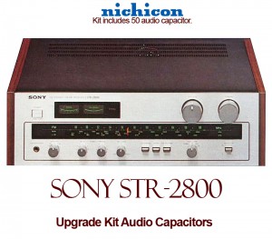 Sony STR-2800 Upgrade Kit Audio Capacitors