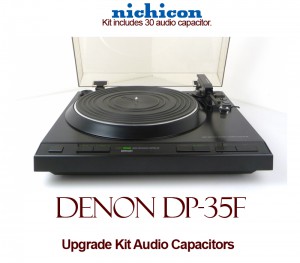 Denon DP-35F Upgrade Kit Audio Capacitors