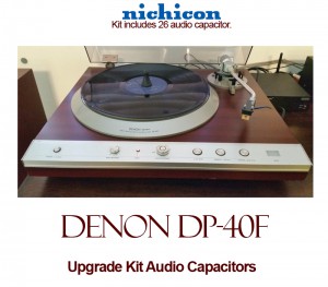 Denon DP-40F Upgrade Kit Audio Capacitors