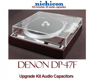 Denon DP-47F Upgrade Kit Audio Capacitors