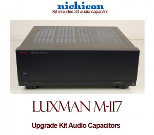 Luxman M-117 Upgrade Kit Audio Capacitors