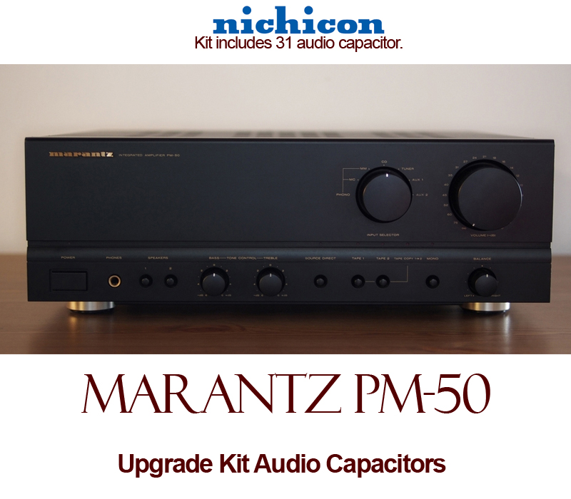 Marantz PM-50 Upgrade Kit Audio Capacitors