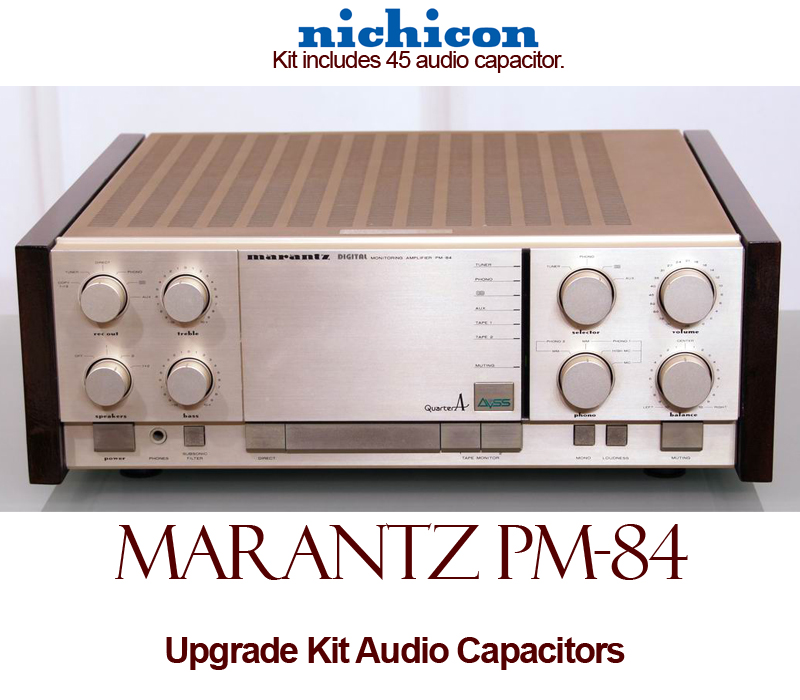 Marantz PM-84 Upgrade Kit Audio Capacitors