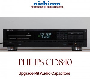 Philips CD840 Upgrade Kit Audio Capacitors