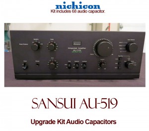 Sansui AU-519 Upgrade Kit Audio Capacitors