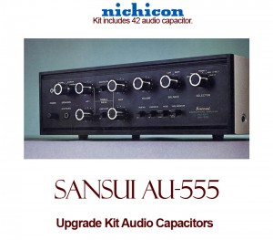 Sansui AU-555 Upgrade Kit Audio Capacitors