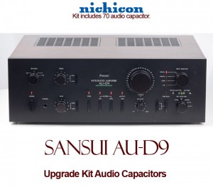 Sansui AU-D9 Upgrade Kit Audio Capacitors