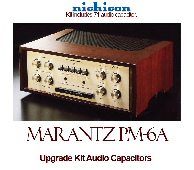 Marantz PM-6a Upgrade Kit Audio Capacitors