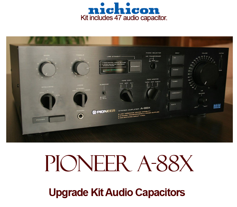 Pioneer A-88X Upgrade Kit Audio Capacitors