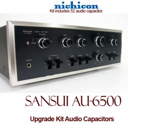 Sansui AU-6500 Upgrade Kit Audio Capacitors