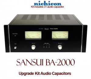 Sansui BA-2000 Upgrade Kit Audio Capacitors