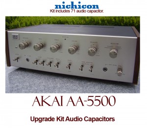 Akai AA-5500 Upgrade Kit Audio Capacitors