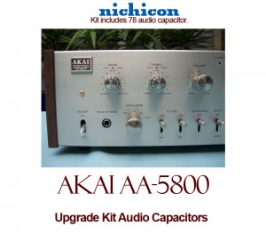 Akai AA-5800 Upgrade Kit Audio Capacitors