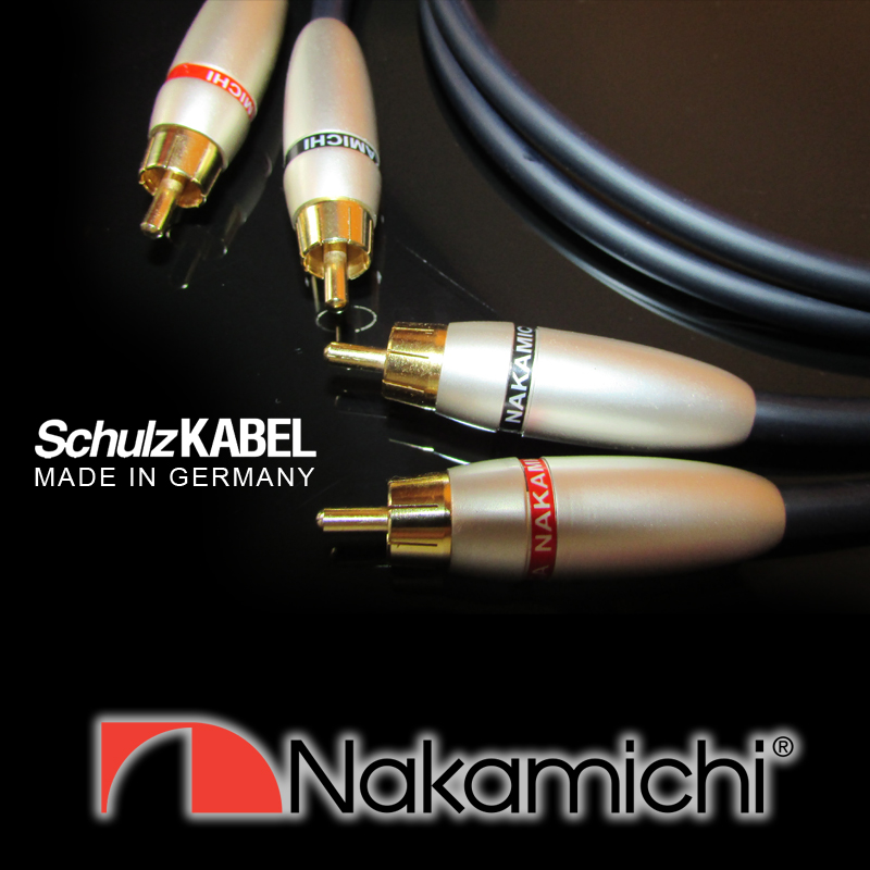 SCHULZ-Kabel SilverLine / Nakamichi RCA Audio High End Cables 1m