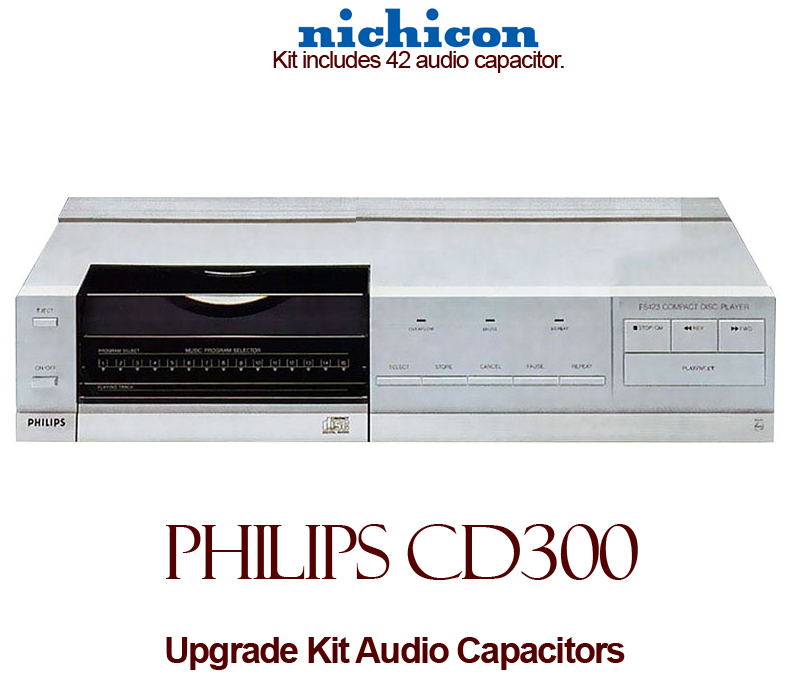 Philips CD300 Upgrade Kit Audio Capacitors