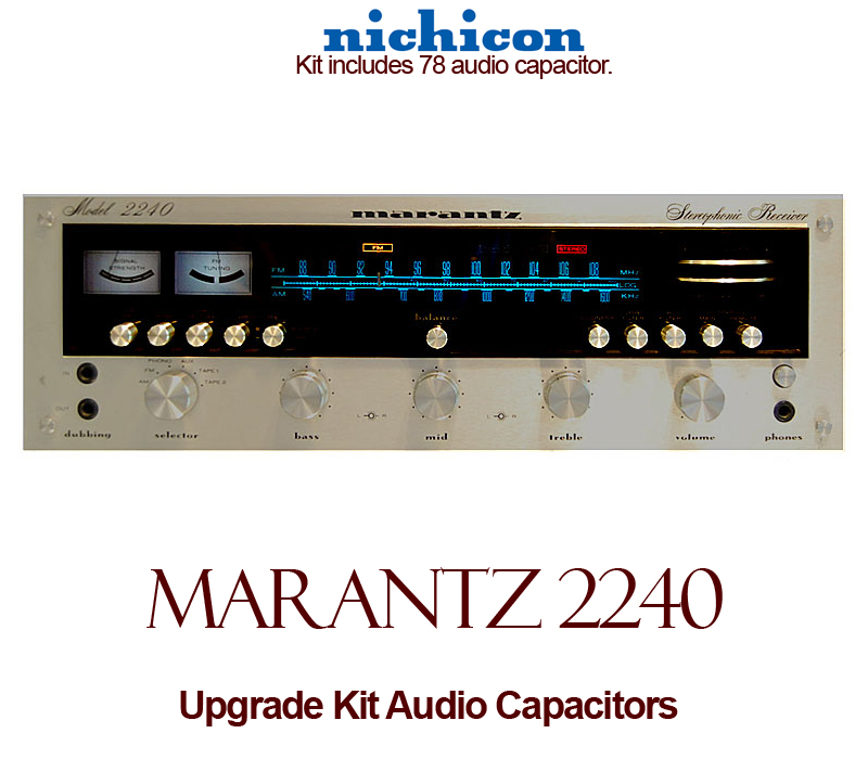Marantz 2240 Upgrade Kit Audio Capacitors