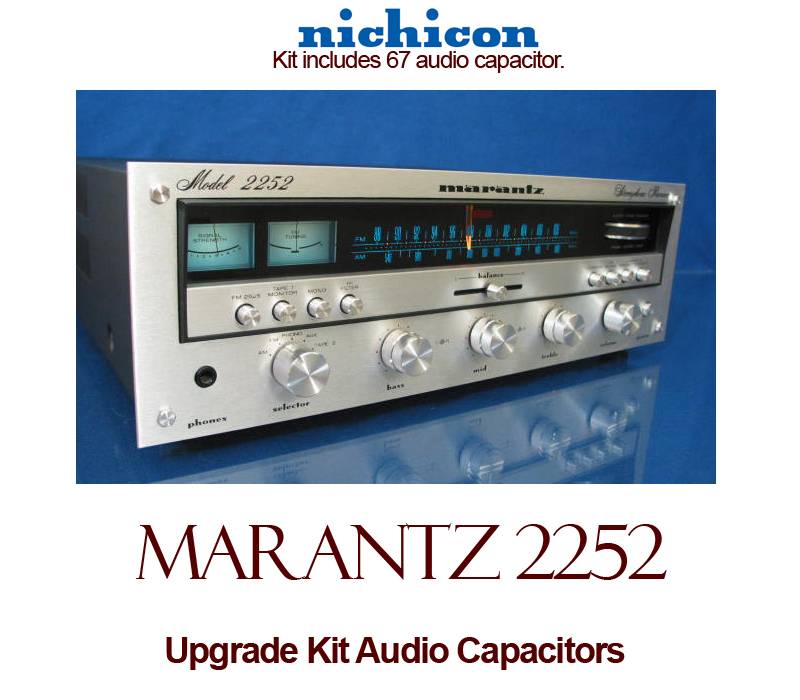 Marantz 2252 Upgrade Kit Audio Capacitors