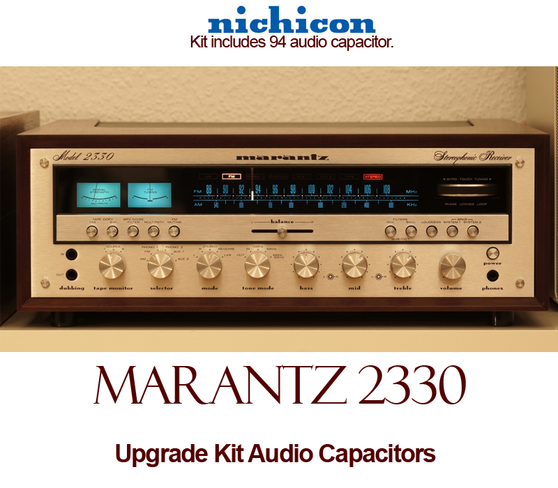 Marantz 2330 Upgrade Kit Audio Capacitors